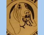 Basset Hound wall plaque