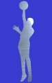 Basketball shot magnet