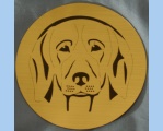 Beagle head magnet