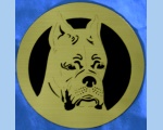 Boxer head magnet
