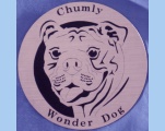 Bulldog head magnet