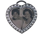 CG023 Lg Gem Heart Pendant