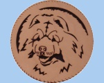 Chow wall plaque