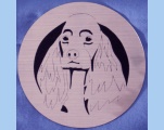 Cocker Spaniel head magnet