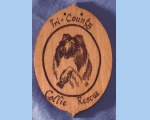 Collie Rescue ornaments