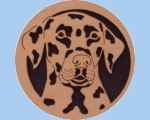 Dalmation wall plaque