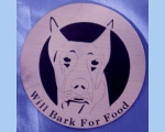 Doberman head magnet