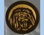 Pekingese head magnet