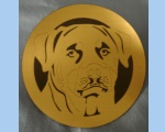 Rotweiler head magnet