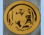 Saint Bernard head magnet