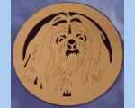 Shih Tzu head magnet