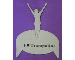 Trampoline magnet (silhouette)