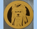 Yorkie head magnet