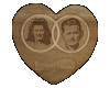 Wedding Ring Heart Plaque